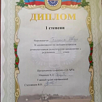 Чевычелов А.В. Грамоты 2024 - 2026 гг.